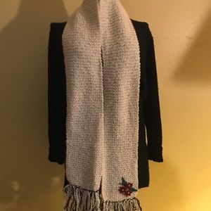 Holiday Winter White Scarf